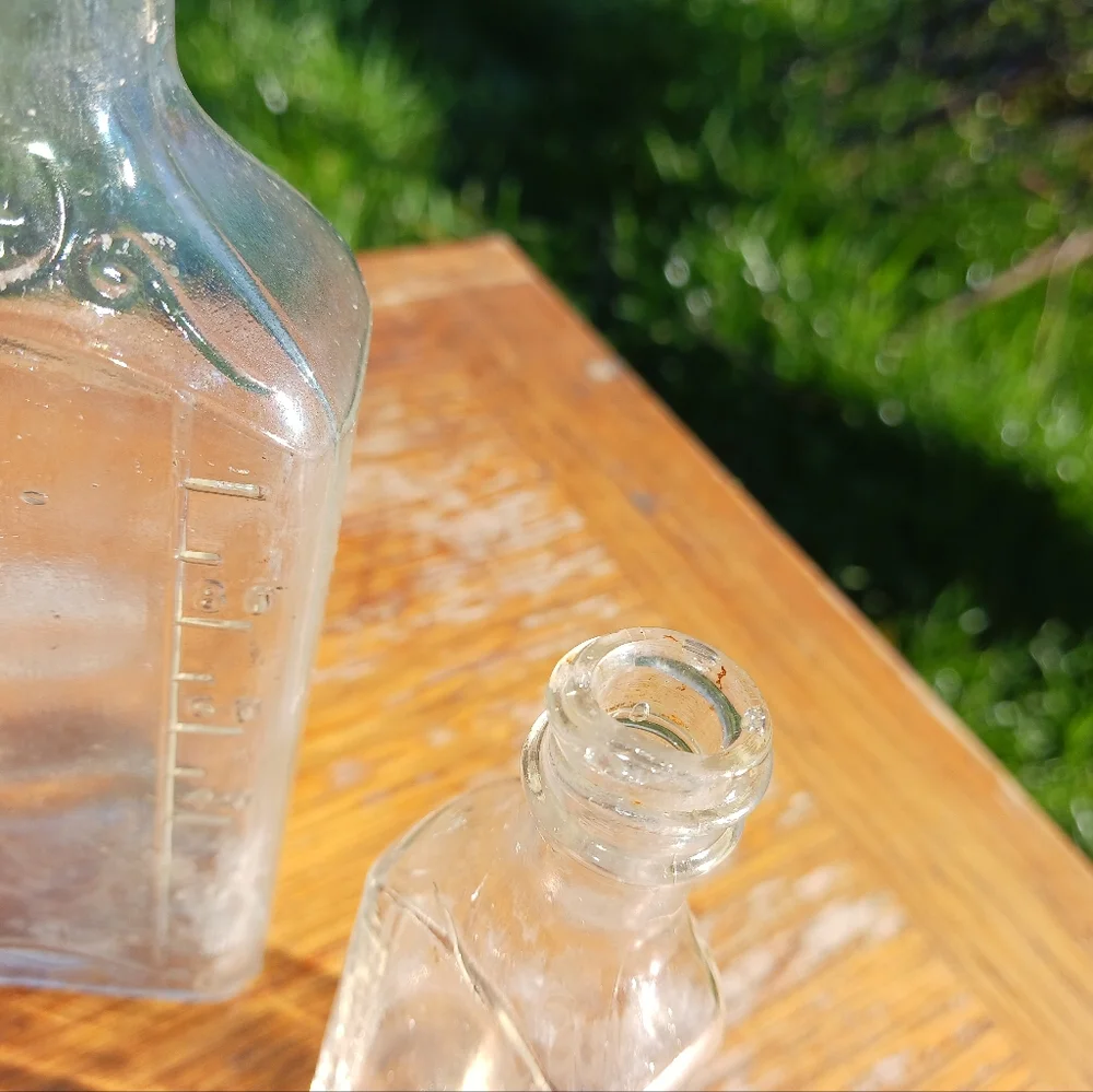 Vintage antique bottles